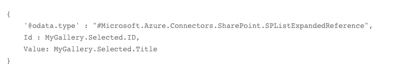 power apps default value for lookup field