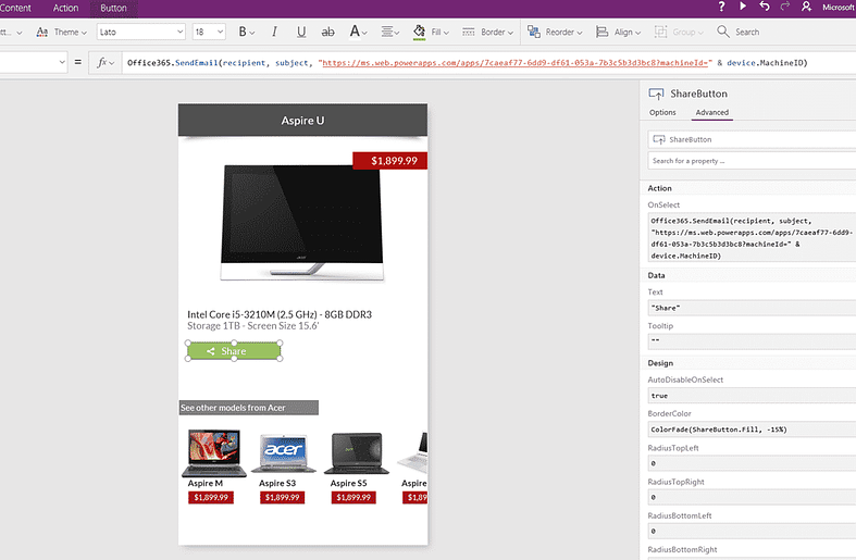 Deep linking in PowerApps noprob oit